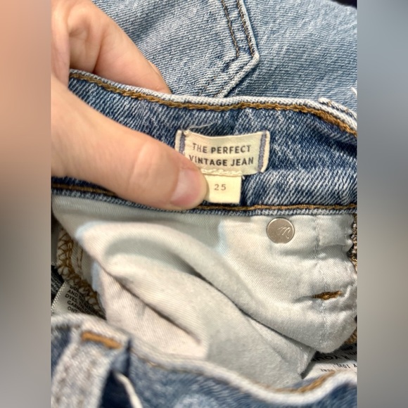 MADEWELL Women’s Perfect Vintage Jean, size 25 - Picture 7 of 8